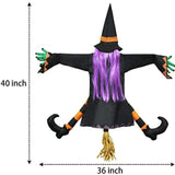 Halloween Creative Garden Ghostface Scarecrow